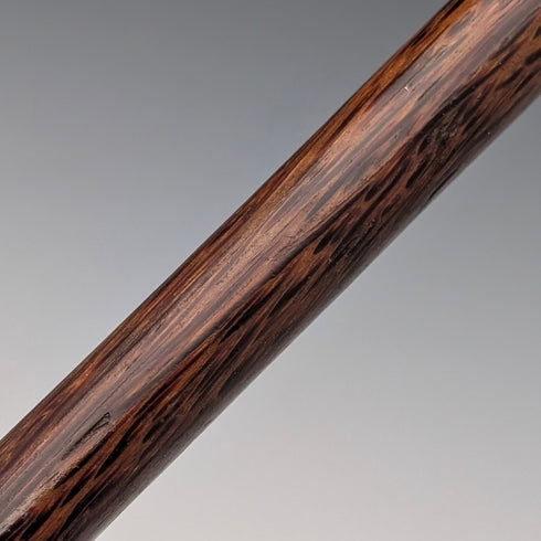 アンティーク ブラウン&ブラックシャフト ロンデルハンドル ステッキ 杖 83cm