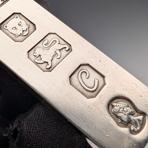 1977年 英国 純銀製 ジュビリーインゴットペンダント計28.1g 純銀ネックレス付 BGA