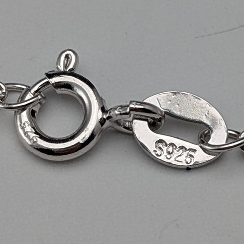 1977年 英国 純銀製 ジュビリーインゴットペンダント計29.8g 純銀ネックレス付 A&AJ