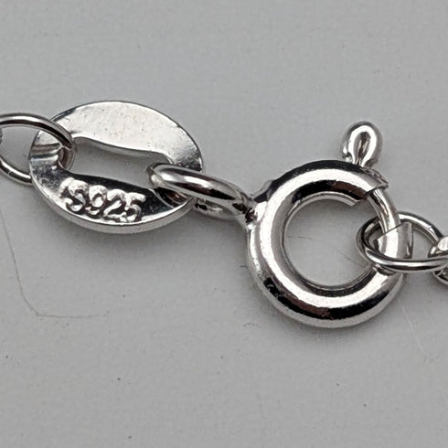 2000年 英国 純銀製 インゴットペンダント計10.3g 純銀ネックレス付 RC