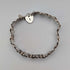 1970 British vintage sterling silver bargate style bracelet 9g