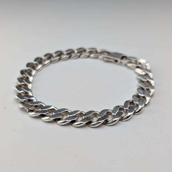 Vintage sterling silver kihei chain bracelet 32g