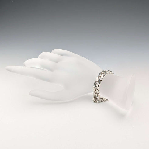 Vintage sterling silver kihei chain bracelet 32g