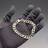 Vintage sterling silver kihei chain bracelet 32g