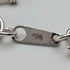 Vintage sterling silver Byzantine chain bracelet 21g