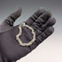 Vintage sterling silver Byzantine chain bracelet 21g