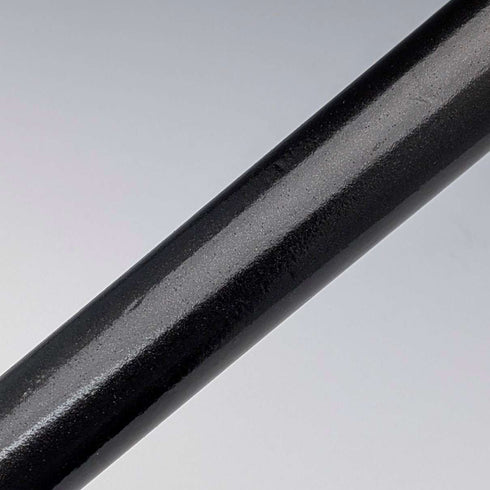 1897年 英国アンティーク ブラックシャフト 純銀製ロンデルハンドル ステッキ 90cm GL&Co