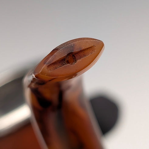 【ご注文品】1910年 英国アンティーク 純銀装飾 キャラバッシュパイプ SINGLETON&COLE