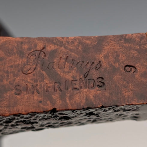 復古英國 Bull Moose Estate 煙鬥,配上英國 Rattray 的 SIXFRIENDS 過濾嘴