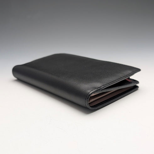 Radley London 黑色牛皮雙折錢包 蘇格蘭梗款