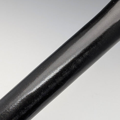 英國復古粗黑桿手杖,配彩繪鴨嘴柄,94厘米