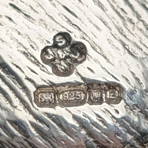 1999年 英国ヴィンテージ 純銀製 豚 ミニチュア フィギュリン 66g John Silvant&Marguerite Jones