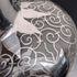 1950s French Vintage Silver Overlay Glass Decanter, Saint Graal