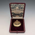 Girard-Perregaux pocket watch, circa 1930, 18K gold, hunter case, good working condition, with leather box.