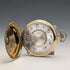 Girard-Perregaux pocket watch, circa 1930, 18K gold, hunter case, good working condition, with leather box.