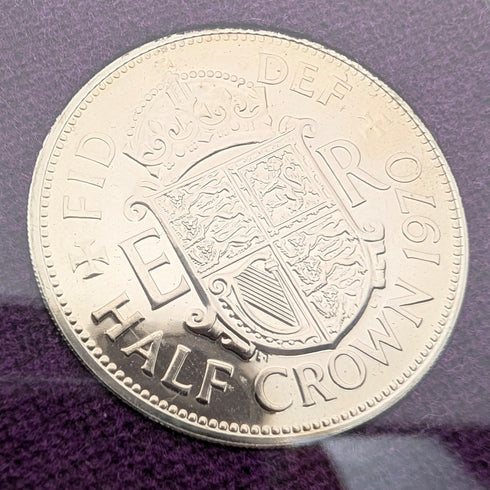 1970 年英國十進制前硬幣,8 枚一套,皇家鑄幣廠