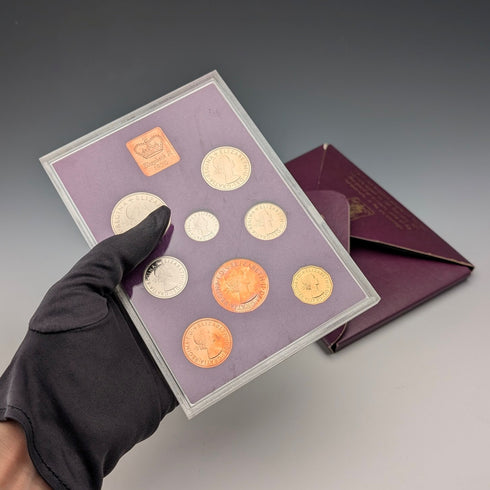 1970 UK Pre-Decimal Coins, Set of 8, Royal Mint