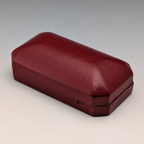 英国ヴィンテージ アンティーク銀貨アレンジ シャツスタッズボタン 4個セット ケース入