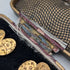 British Vintage Floral Rold Gold Oval Cufflinks