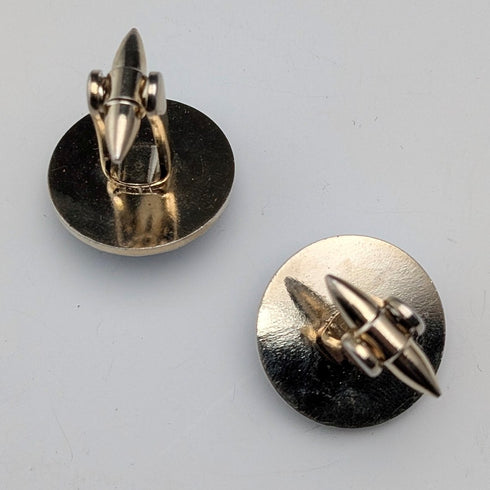 Vintage British Wedgwood Goddess Cameo with Gold-Plated Base and Case.