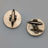 British Vintage Wedgwood Men's Cameo Gold-Plated Cufflinks with Case