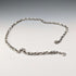 British Vintage Sterling Silver Double Azuki Chain Necklace, 55cm, 30g, B&P