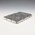 1900 British Antique Scroll Engraved Sterling Silver Card Case, 71g, George Unite