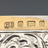 1900 British Antique Scroll Engraved Sterling Silver Card Case, 71g, George Unite