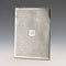 1839 British Antique Wriggle Pattern Sterling Silver Card Case, 83g, Joseph Willmore