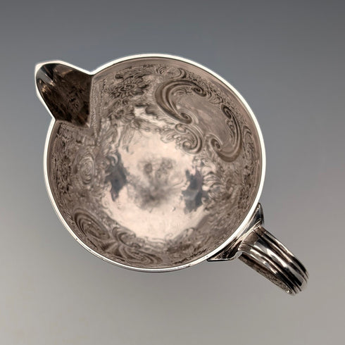 1792年 英国アンティーク 純銀製クリームジャグ 170g Robert Hennell I