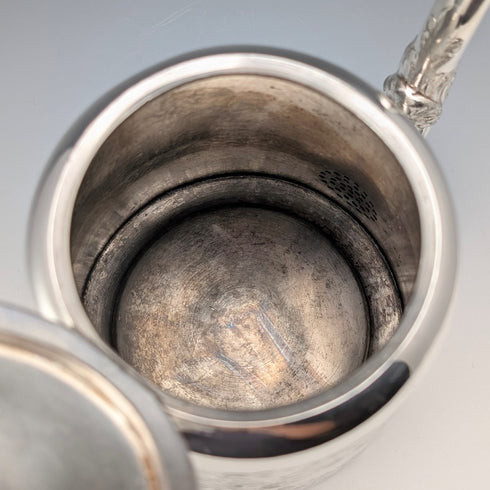 約1905年英國古董鍍銀茶壺,約翰·亨利·波特製作
