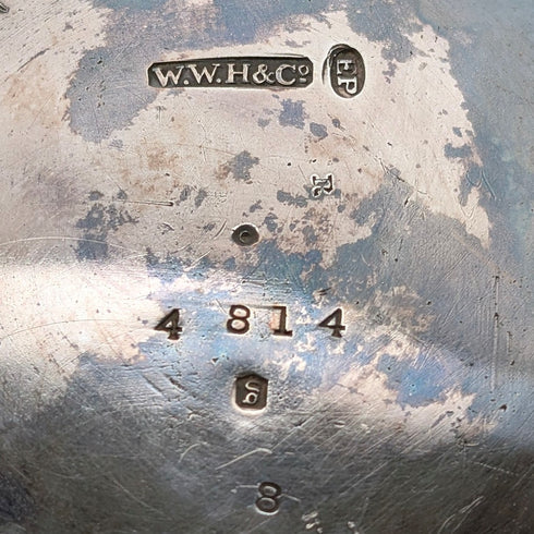 1900年頃 英国アンティーク シルバープレート製 ティーケトルセット W.W. Harrison&Co