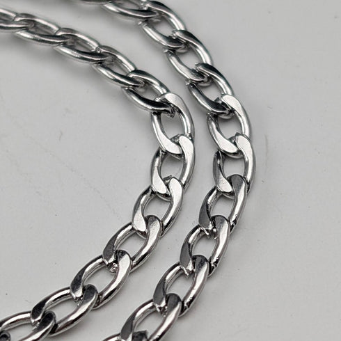 ヴィンテージ 純銀台座 マザーオブパール ドロップ型ペンダント ネックレス付