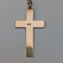 Antique 9ct gold cross pendant with 9ct gold necklace chain