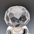 1983 英國復古切割玻璃方形酒瓶,搭配純銀裝飾,Garrard & Co.