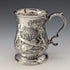 Mid-19th Century British Antique Silver Plate Mug