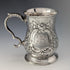 Mid-19th Century British Antique Silver Plate Mug