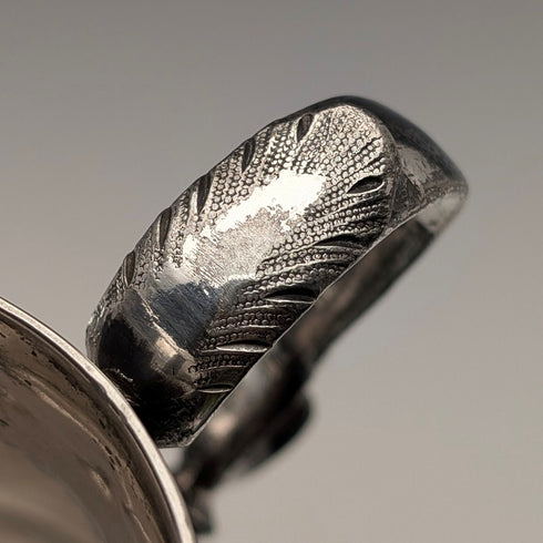 Mid-19th Century British Antique Silver Plate Mug