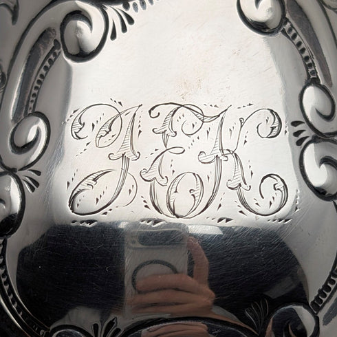 1898 年英國古董純銀小馬克杯,67 克,James Deakin & Sons