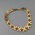 Vintage gold plated beaded bracelet