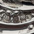 1911年 英国アンティーク 純銀製 シェル型脚付き ボンボンディッシュ 90g Atkin Brothers