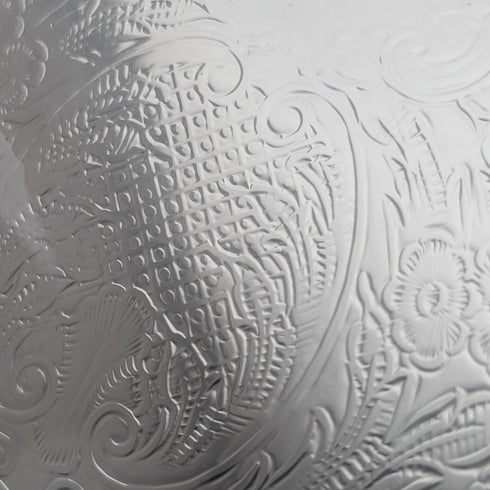 英國復古 銀鍍層圓形托盤 直徑21cm Cavalier 未開封