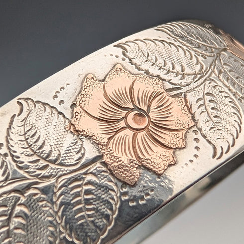 1965年 英國復古 純銀製 手鍊 56g E Liley&Co