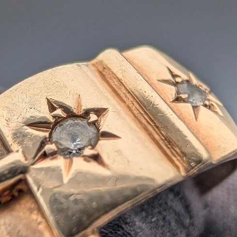 1969年 英國復古 K9金 維多利亞風格戒指(15號) 戒指