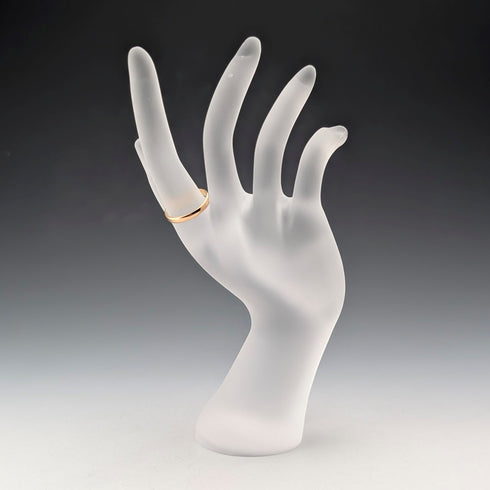 1863 British Antique 22K Gold Wedding Ring, 2.8g (Size 10), Henry Hyde Aston