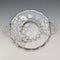 Vintage US Silver Overlay Small Dish, 18cm Diameter, Silver City Glass Co.