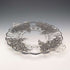 美國復古銀覆蓋大盤 直徑28cm Silver City Glass Co