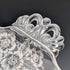 美國復古銀覆蓋大盤 直徑28cm Silver City Glass Co