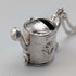 Vintage Sterling Silver Hourglass Pendant with Sterling Silver Necklace, Total 7.2g