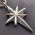 復古純銀星形墜飾 附純銀項鍊 總重8g